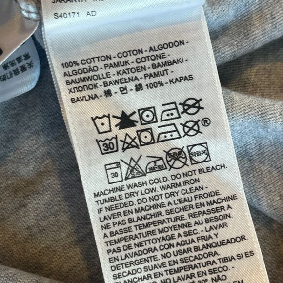 Levi's Men's Grey T-Shirt Logo Short Sleeves XXL Cotton - Picture 8 of 8